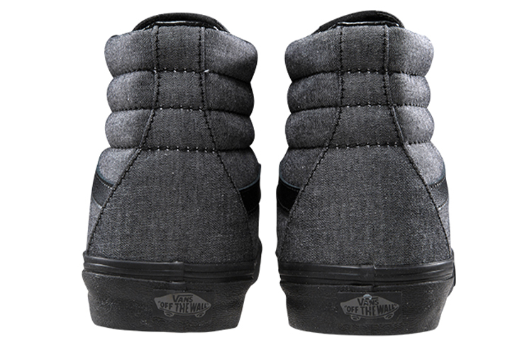 Shop Vans Sk8-Hi Mono Chambray Negro VN0A2XSBOFY