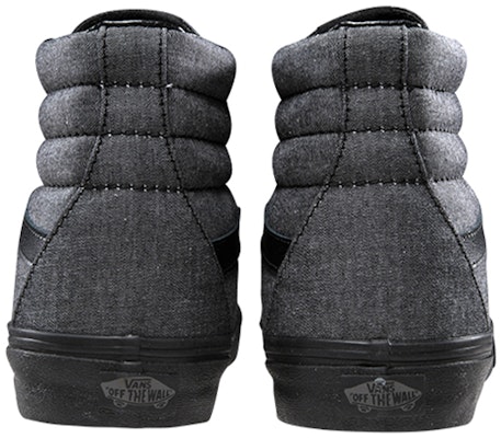 Vans Sk8-Hi Mono Chambray Hitam VN0A2XSBOFY Shop Vans Sk8-Hi Mono Chambray Hitam VN0A2XSBOFY