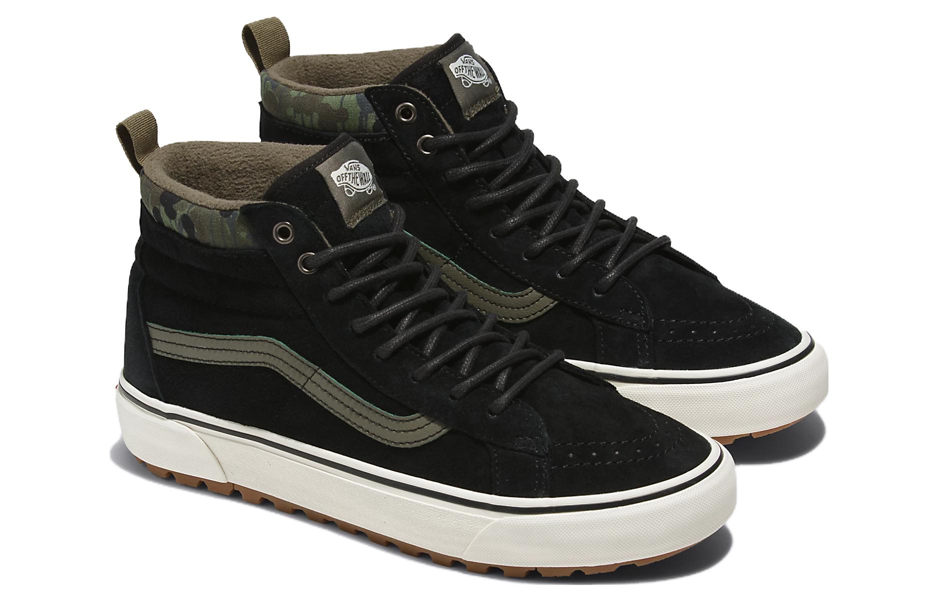 Lookbook 반스 스케이트하이 MTE-1 블랙 올리브 (Vans Skate-Hi MTE-1 Black Olive - shortened) VN0A5HZY1KP