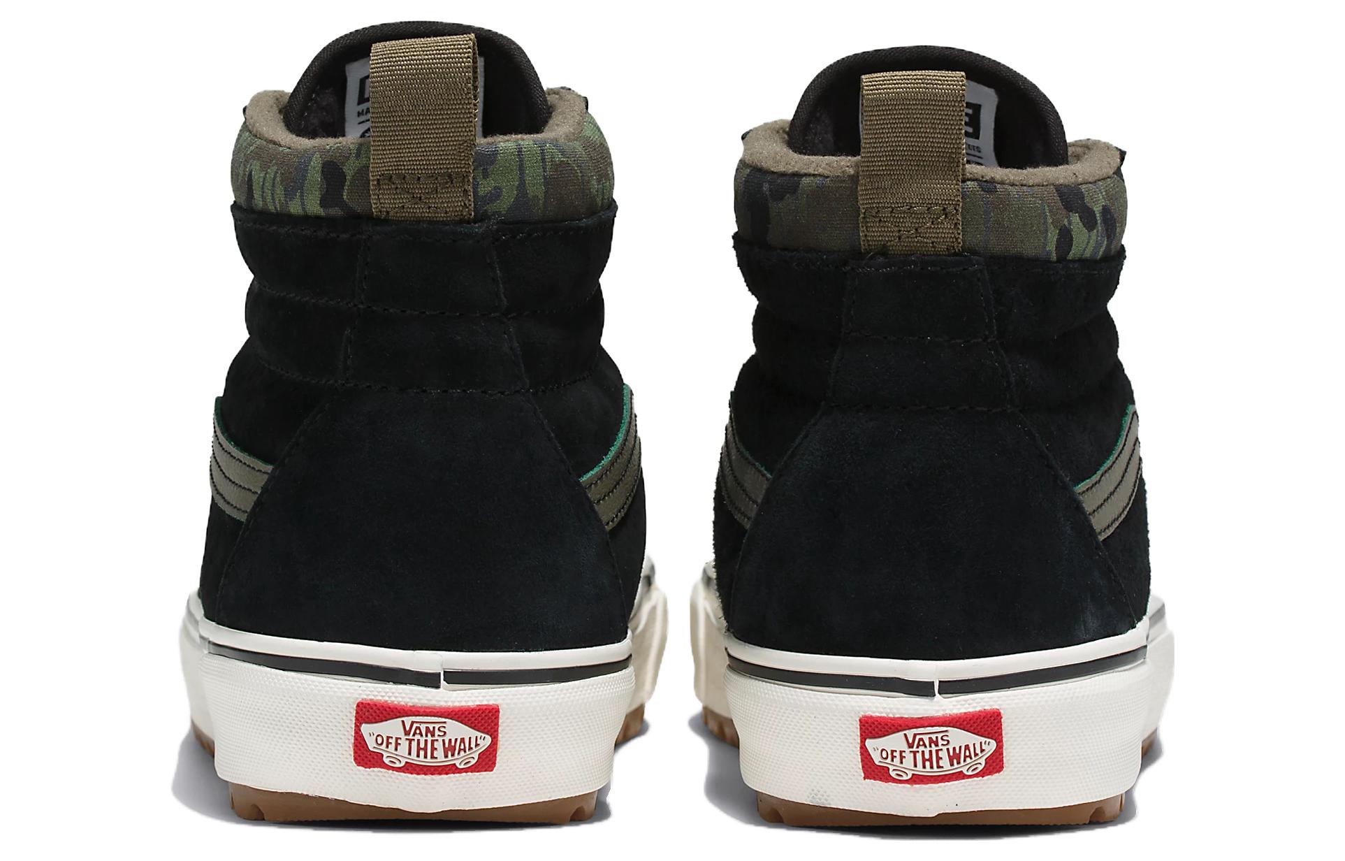 Shop 반스 스케이트하이 MTE-1 블랙 올리브 (Vans Skate-Hi MTE-1 Black Olive - shortened) VN0A5HZY1KP