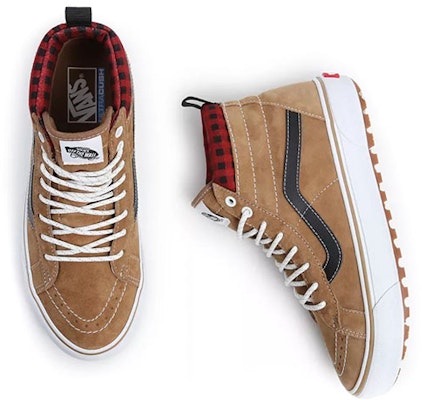Vans Sk8-Hi MTE-1 'Plaid Brown' VN0A5HZYY49 Shop Vans Sk8-Hi MTE-1 'Plaid Brown' VN0A5HZYY49