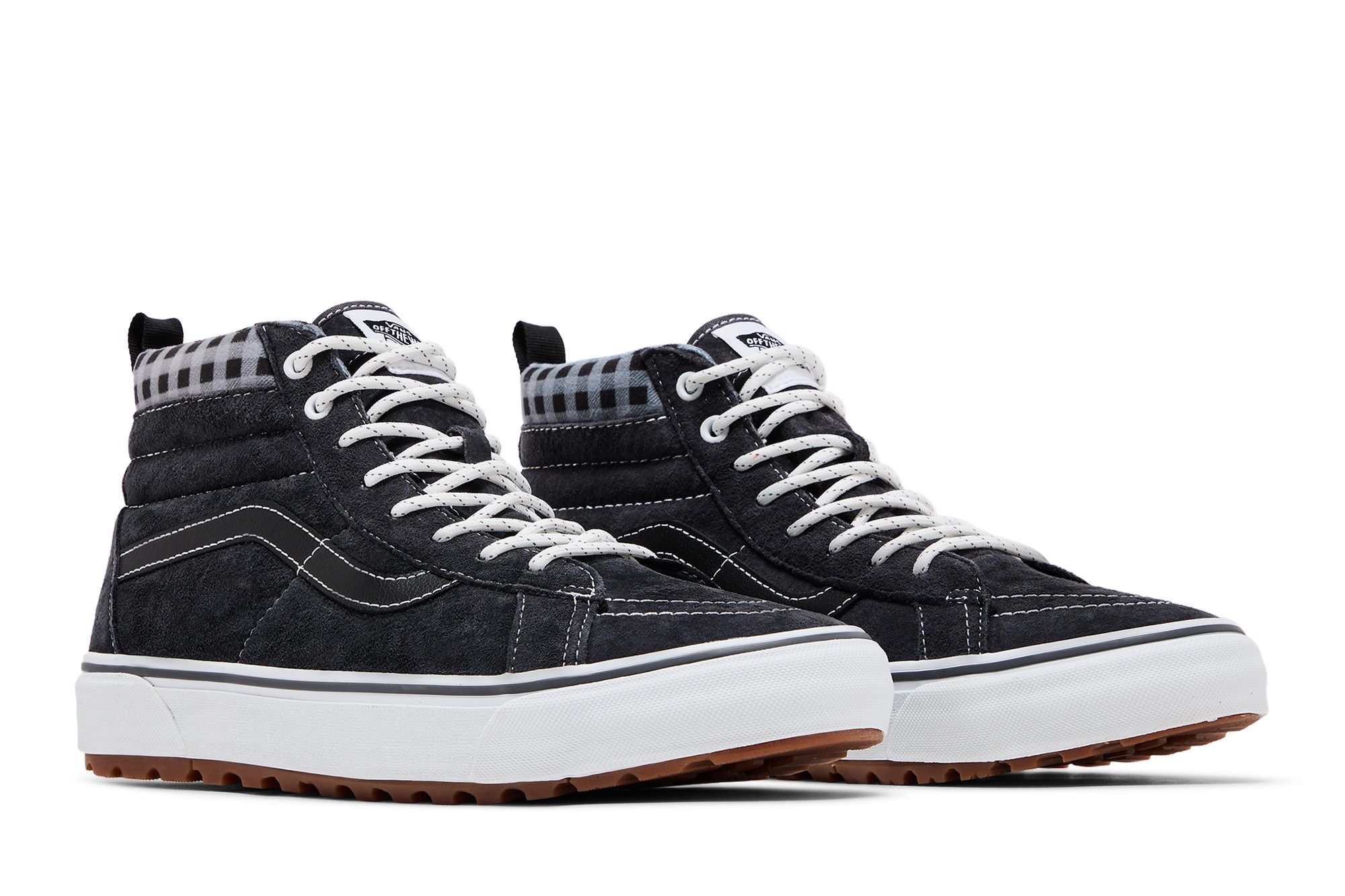 Cheap Vans Sk8-Hi MTE-1 'Plaid Grey' VN0A5HZYGYW