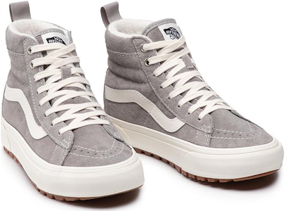 Vans SK8 HI Mte-1 休閒 潮流搭配 高筒 滑板鞋 男女皆宜 灰色 Lookbook Vans SK8 HI Mte-1 休閒 潮流搭配 高筒 滑板鞋 男女皆宜 灰色