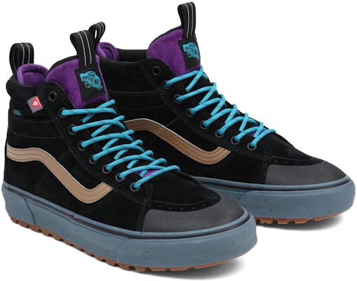 Vans SK8-HI Mte-2 'Black Blue Purple' VN0A5HZZBLK Lookbook Vans SK8-HI Mte-2 'Black Blue Purple' VN0A5HZZBLK