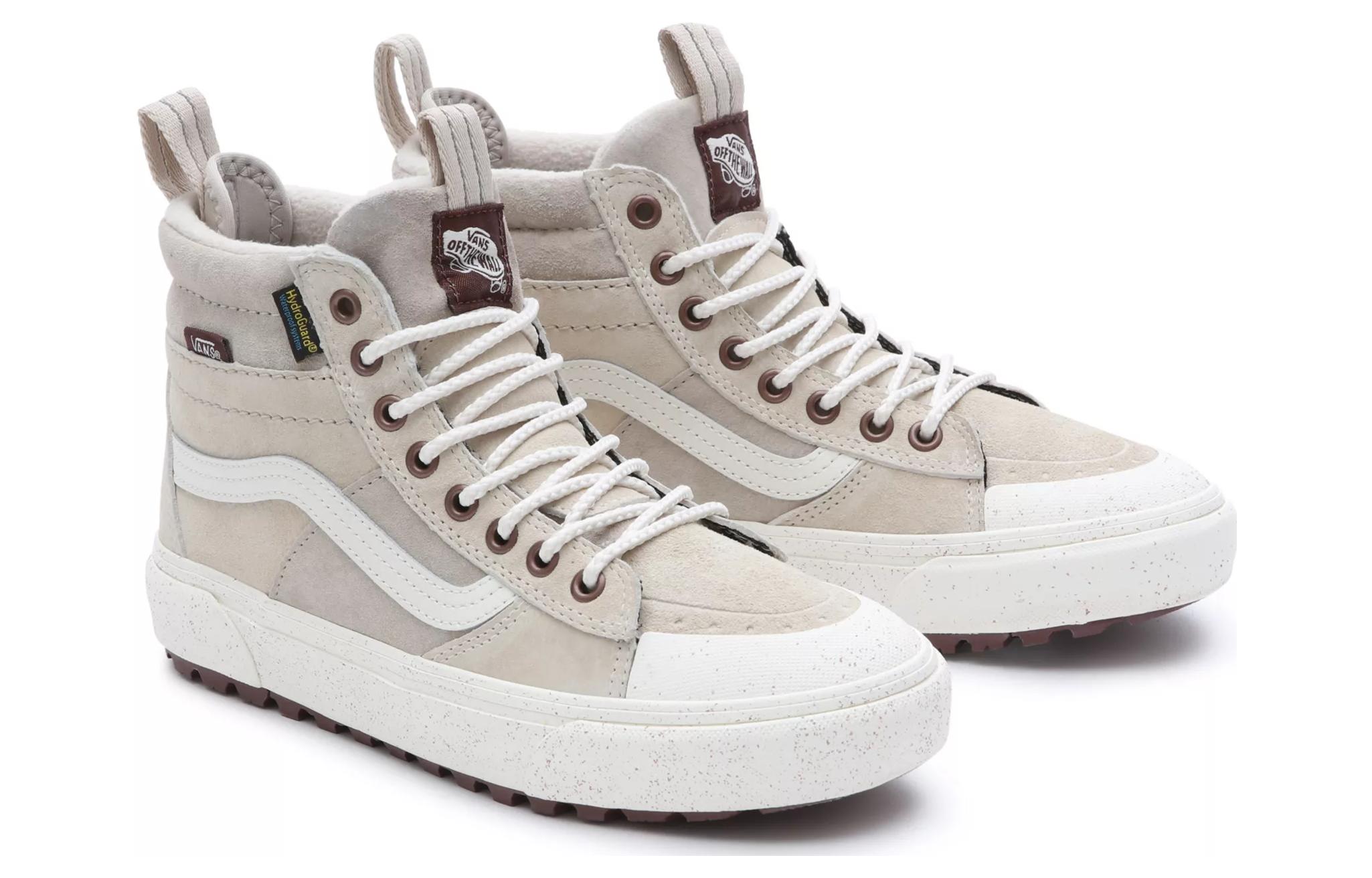 Lookbook Vans SK8 HI 舒適簡約 防滑 滑板鞋 男女皆適 浅褐色