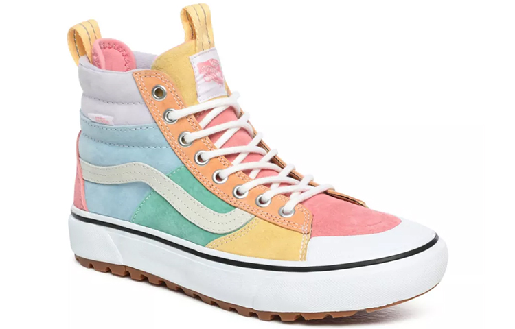 Lookbook Vans Sk8-Hi MTE 2.0 DX ''Pastel Multi'' - Baskets Hautes Pastel Multicolore VN0A4P3IXHN