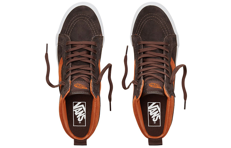Shop Vans 麂皮 SK8-HI MTE 黃褐色