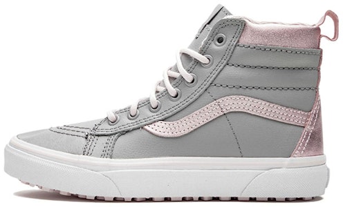 中童 Vans SK8 HI 休閒 高筒 兒童滑板鞋 灰粉 Buy 中童 Vans SK8 HI 休閒 高筒 兒童滑板鞋 灰粉