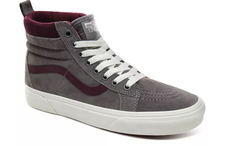 Lookbook Vans SK8-HI MTE 灰红高帮滑板鞋 VN0A4BV7XKM