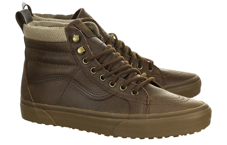 Order Vans Sk8-Hi MTE 皮革『棕色』VN0A33TXRJ2