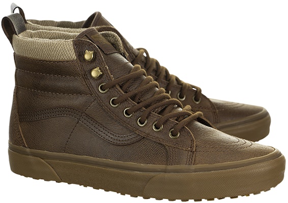 Vans Sk8-Hi MTE Leather 'Brown' VN0A33TXRJ2 Order Vans Sk8-Hi MTE Leather 'Brown' VN0A33TXRJ2