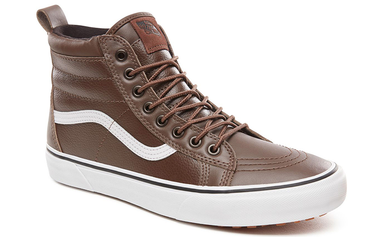 Shop Vans SK8-HI MTE Pelle Marrone/Bianco Rain Drum VN0A33TXUQC