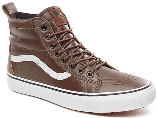 Vans SK8-HI MTE Pelle Marrone/Bianco Rain Drum VN0A33TXUQC Shop Vans SK8-HI MTE Pelle Marrone/Bianco Rain Drum VN0A33TXUQC