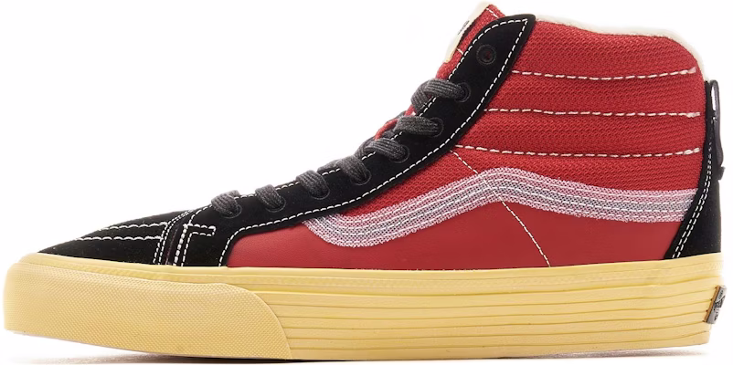 Vans Sk8-Hi Notchback Split VR3 LX 'Vintage Sport - Hitam Merah' VN0A5FBH458 Buy Vans Sk8-Hi Notchback Split VR3 LX 'Vintage Sport - Hitam Merah' VN0A5FBH458