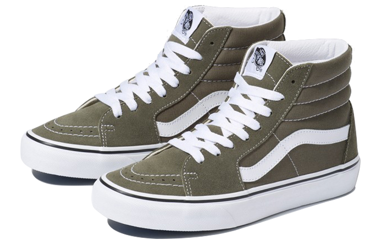 Order Vans SK8 HI 高筒運動鞋 男女同款 橄欖綠