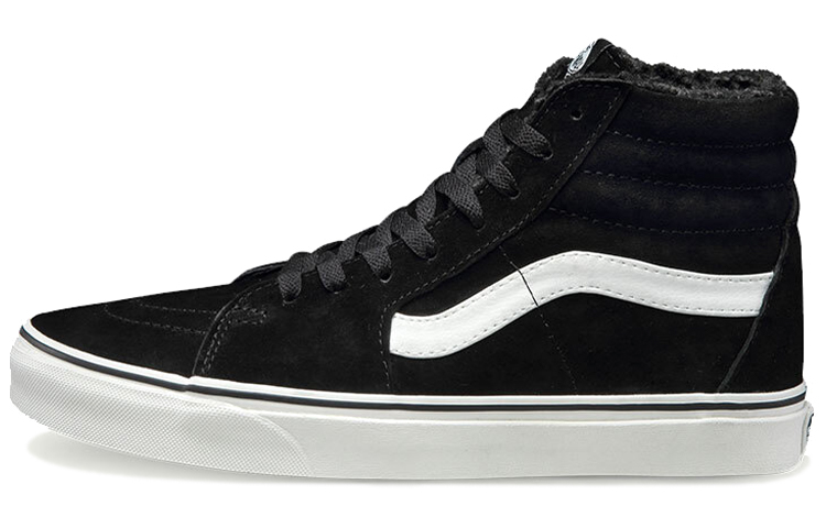 Vans Sk8-Hi Pig Suede Fleece 'Black'