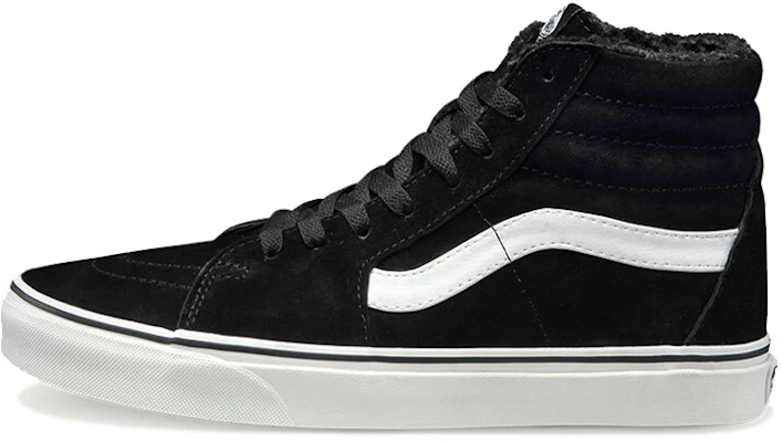 バンズ Sk8-Hi ピッグスエードフリース (黒) VN000TS9HPX Buy バンズ Sk8-Hi ピッグスエードフリース (黒) VN000TS9HPX