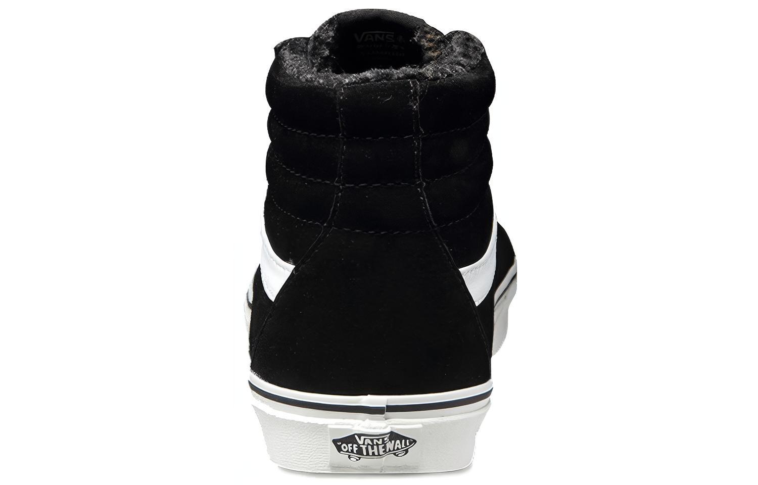 Vans Sk8-Hi Pig Suede Fleece 'Black' 圖 4