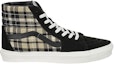 Order Vans Sk8-Hi 休閒時尚高筒滑板鞋 男女同款 格紋 炭黑