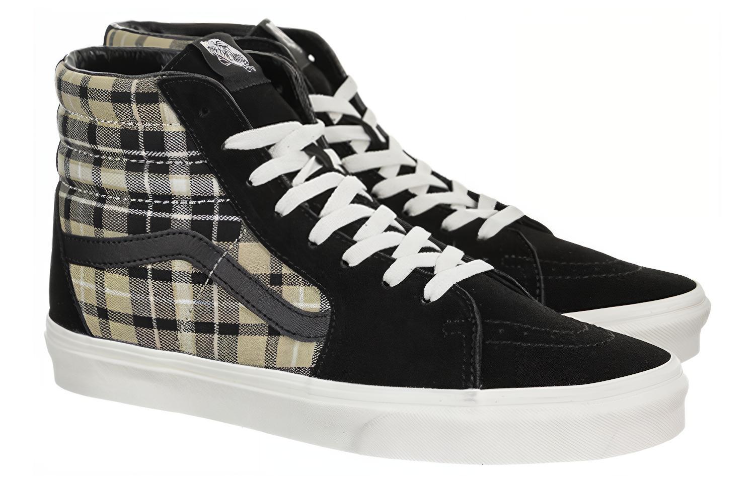 Lookbook Vans SK8-Hi Cuadros 'Negro' VN0A4BV6XKB