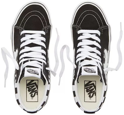 Vans Sk8-Hi Platform 2.0 'Checkerboard - Black White' VN0A3TKNQXH Shop Vans Sk8-Hi Platform 2.0 'Checkerboard - Black White' VN0A3TKNQXH