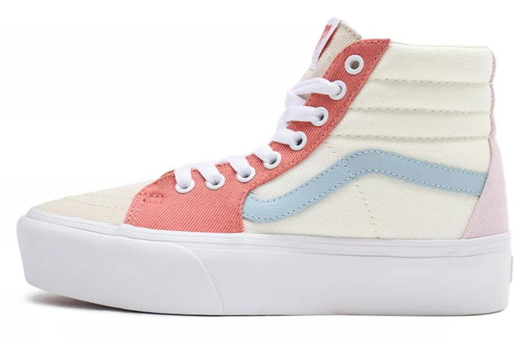 Vans SK8-Hi Platform 2.0 Twill 'Pink Blue' VN0A3TKN9MK