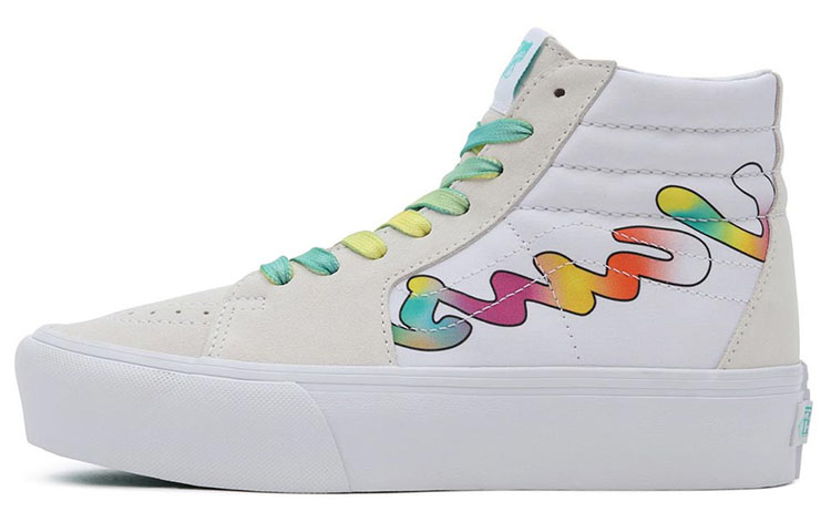 Buy Vans SK8-HI Platform 2 Logo 'Abu Putih' VN0A3TKNB0X