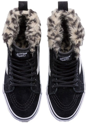 Vans Sk8-Hi Platform MTE 'Black Leopard Fur' VN0A3TKOUQG Shop Vans Sk8-Hi Platform MTE 'Black Leopard Fur' VN0A3TKOUQG