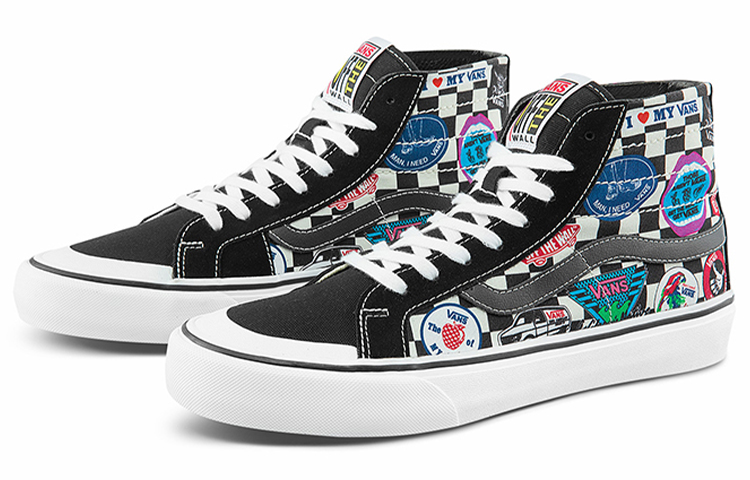 Lookbook Vans SK8-HI Cetak Hitam Uniseks VN0A3MV13P0