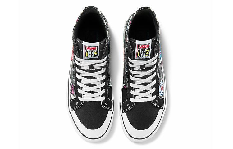 Shop Vans SK8-HI Cetak Hitam Uniseks VN0A3MV13P0