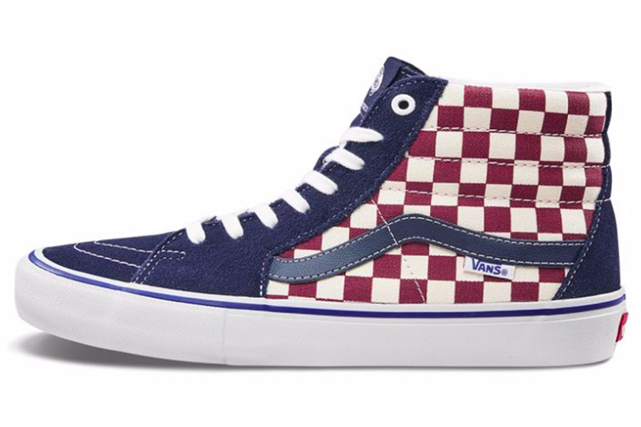 Vans Sk8-Hi Pro 'Checkerboard - Dress Blues' VN0A45JDVG8