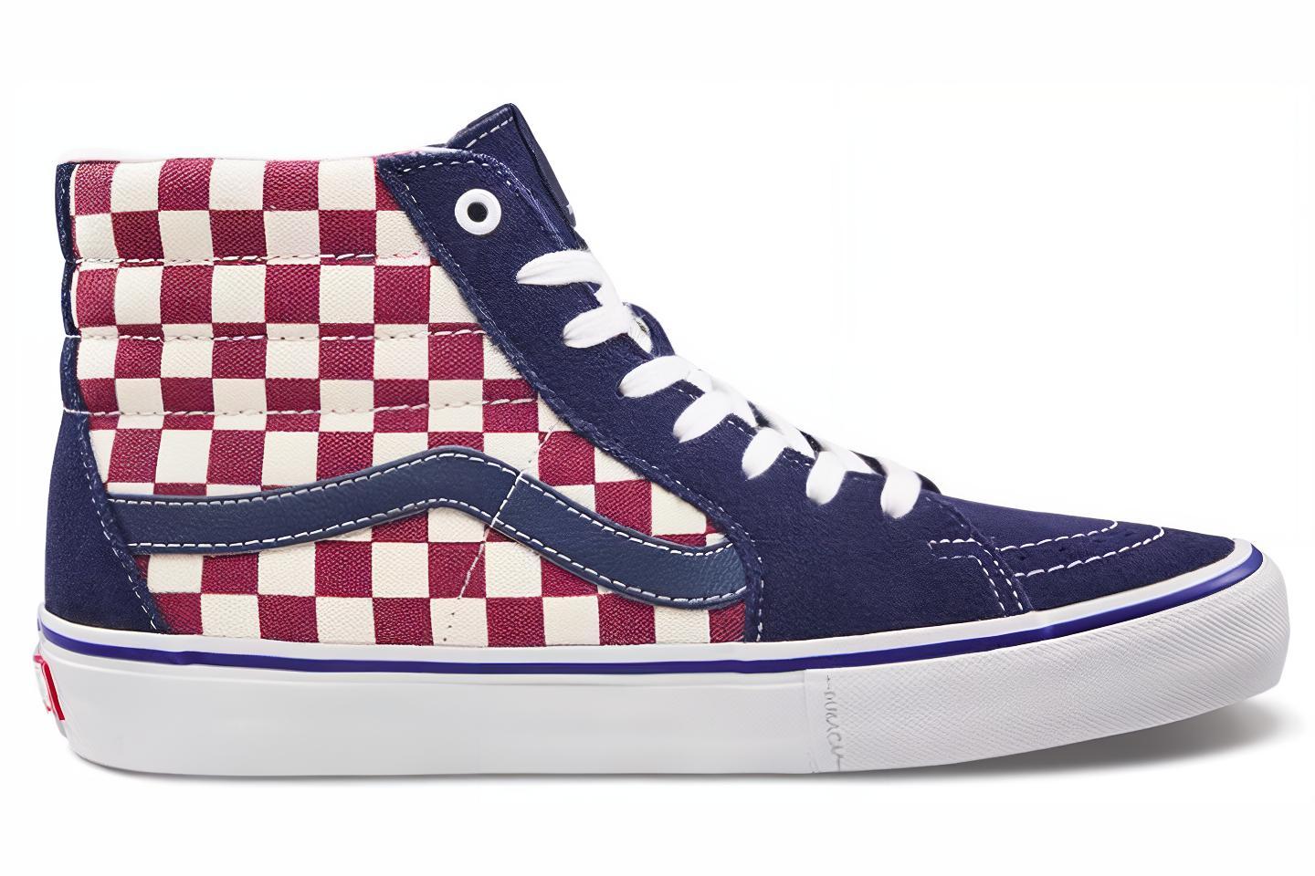 Order Vans Sk8-Hi Pro '棋盤格 - 禮服藍' VN0A45JDVG8