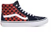 Order Vans Sk8-Hi Pro 'Checkerboard - Navy Orange' Lelaki Wanita VN000VHGW7E
