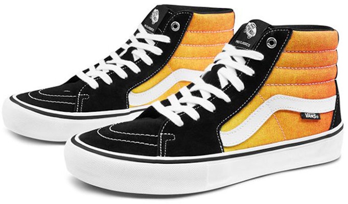 Vans Sk8-Hi Pro 渐变 - 黑橙 VN0A45JDSWE Order Vans Sk8-Hi Pro 渐变 - 黑橙 VN0A45JDSWE