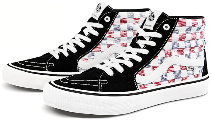 Vans Sk8-Hi Pro 'Sketch Checkerboard' Lelaki Checkerboard VN0A45JD2MB Order Vans Sk8-Hi Pro 'Sketch Checkerboard' Lelaki Checkerboard VN0A45JD2MB