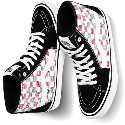 VansスケハイPro「スケッチチェッカー」 VN0A45JD2MB Purchase VansスケハイPro「スケッチチェッカー」 VN0A45JD2MB