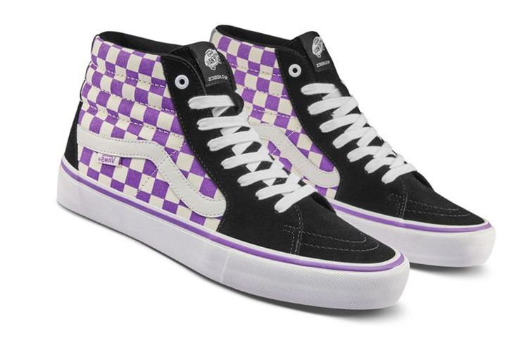 Lookbook Vans Sk8-Hi Pro 黑紫