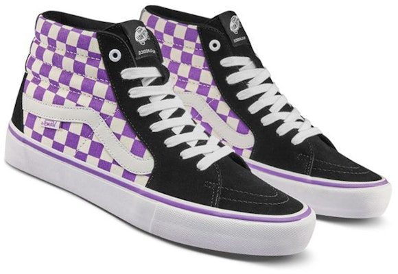 Vans Sk8-Hi Pro 黑紫 Lookbook Vans Sk8-Hi Pro 黑紫