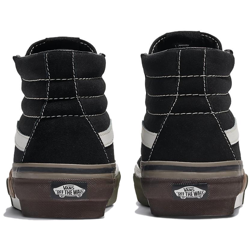 Cheap Vans SK8 HI 舒適休閒簡約 防滑耐磨輕便 高筒 滑板鞋 男女同款 黑色