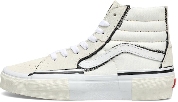 Vans SK8 HI 重塑版 解構 撕撕樂 防滑抗震耐磨 高筒 滑板鞋 男女通款 白色 Buy Vans SK8 HI 重塑版 解構 撕撕樂 防滑抗震耐磨 高筒 滑板鞋 男女通款 白色