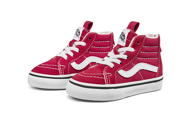 Lookbook 幼童 Vans SK8 HI 玫紅