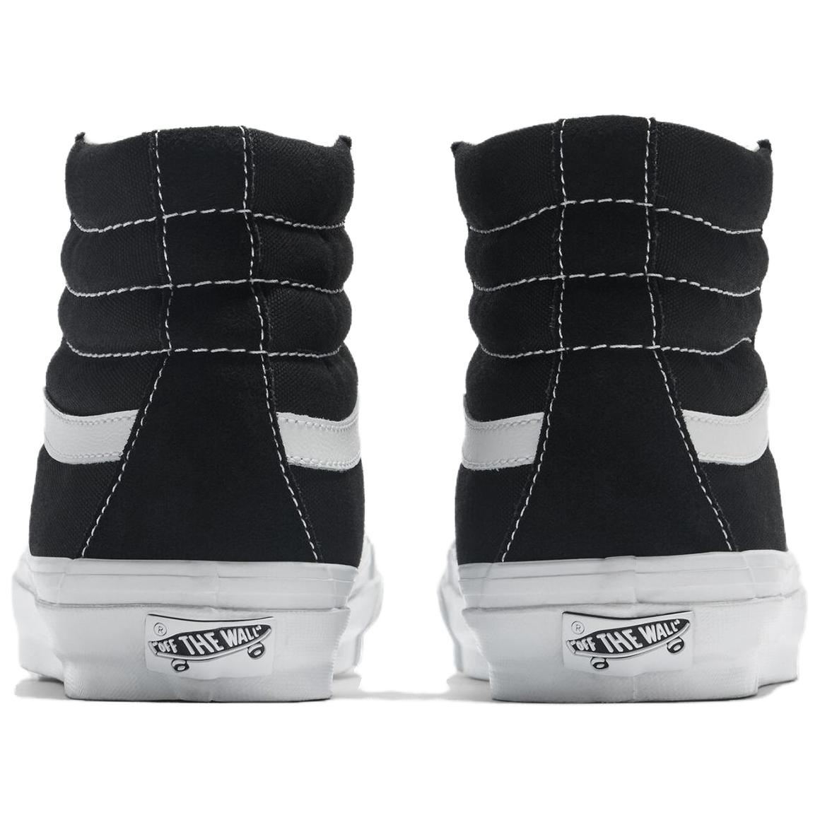 Shop Vans Sk8-Hi Reissue 38 'Hitam Putih' VN000CR0BA2