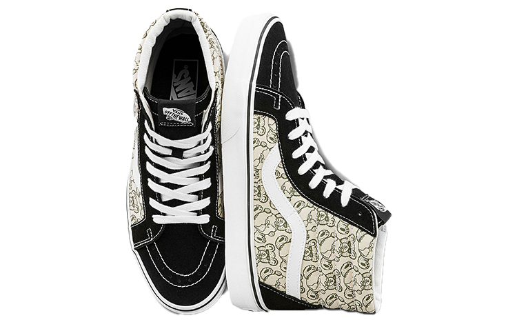 Shop Vans Sk8-Hi 经典复刻 'Bears' 熊系列 VN0A4BV8BCM