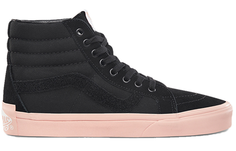 Order 蘇五口 x Vans SK8 HI 豬年 魔術貼 高幫 板鞋 男女同款 黑粉