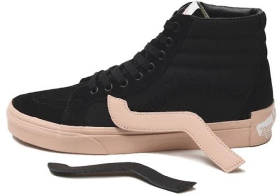 반스 스케이트-하이 리이슈 '블랙 핑크' VN0A2XSBT3R Lookbook 반스 스케이트-하이 리이슈 '블랙 핑크' VN0A2XSBT3R