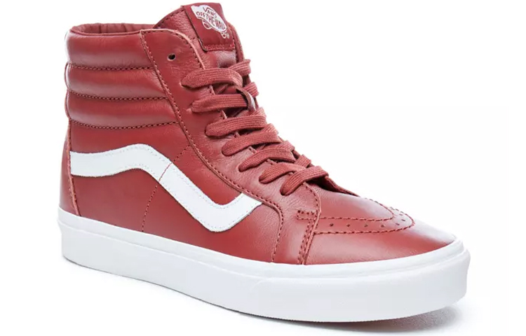 Lookbook 반스 스케이트-하이 리이슈 '번트 헤나' VN0A2XSBQD2