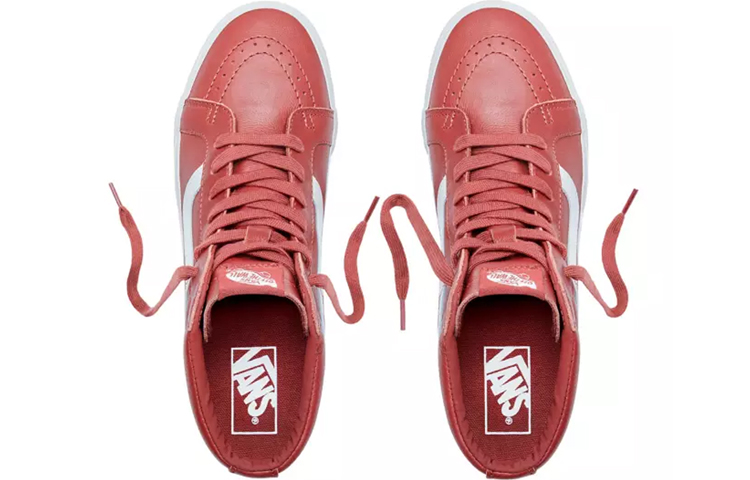 Shop 반스 스케이트-하이 리이슈 '번트 헤나' VN0A2XSBQD2