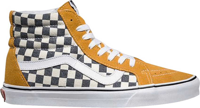 vans-sk8-hi-reissue-checkerboard-spruce-yellow