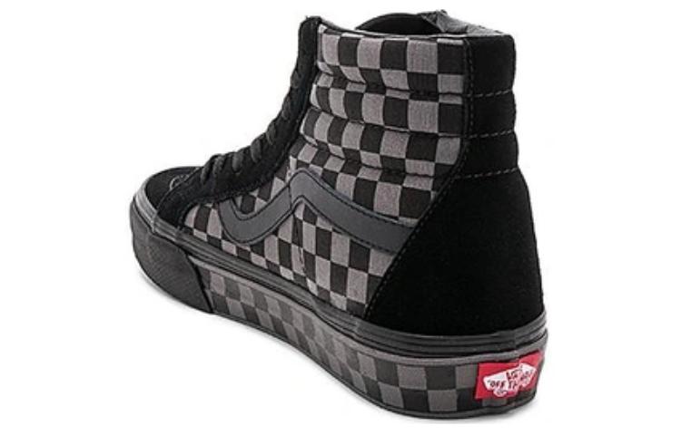 Lookbook Vans Sk8-Hi Reissue 'Checkerboard Black Pewter' VN0A2XSBQX2