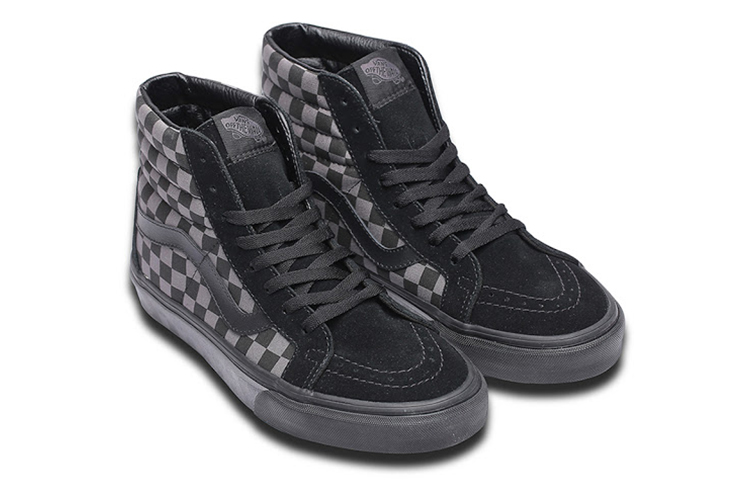 Shop Vans Sk8-Hi Reissue 'Checkerboard Black Pewter' VN0A2XSBQX2